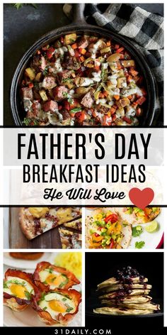 father's day breakfast ideas for the whole love