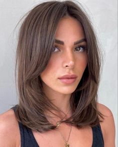 Shoulder Length Hair Cuts, Haircuts For Medium Hair, Penteado Cabelo Curto, Short Hair Haircuts, Medium Hair Cuts, 가을 패션