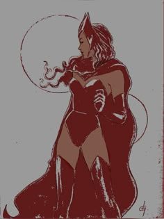 Scarlett Witch Fanart, Scarlett Witch Aesthetic, Scarlet Witch Fanart, Scarlett Witch Comics, W.i.t.c.h Fanart, Vintage Witch Art, W.i.t.c.h Aesthetic, Female Superhero