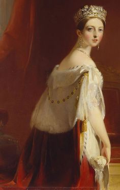 a painting of a woman wearing a tiara