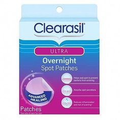 Shop Overnight Spot Patches Advanced Healing for Acne Control and read reviews at Walgreens. Pickup & Same Day Delivery available on most store items. Pimple Patches Before And After, Spot Patches, Healing Environment, Feminine Pads, Acne Patches