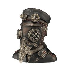 Steampunk Plague Doctor, Décor Steampunk, Steampunk Mode, Box Sculpture, Steampunk Aesthetic, Plague Doctor Mask, Doctor Mask, Diesel Punk, Steampunk Decor