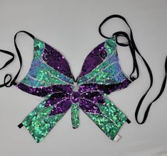 Sequin Butterfly Halter Top Butterfly top festival tops Multifit Women’s Sexy Sequin Crop Top Butterfly Bandage Tank Top Belly Dance Bra Top Costume Outfits Delicate Butterfly top do not pull too hard Handle with care SMALL:33inch / length -7 inches (small fits xmall) MEDUIM: 34.inches/length-8inches LARGE:36.22 inches / length-10inch Washing care * (Recommended Hand Wash) *Hand WashCold / No Bleach / Hang Dry