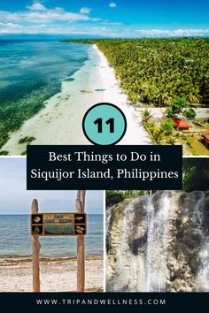 the best things to do in siquitor island, philippines with text overlay