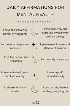 a poster with the words positive affirmations for self confidence