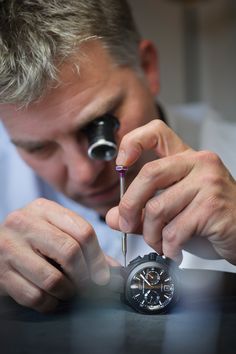 Hawk Raw Image, Girard Perregaux, Watch Repair, Product Photography, Leather Watch, Jewelry Design, Repair, Photography, Leather