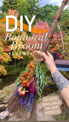 the cover of diy botanical bloom event