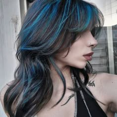 Layers Haircut, Hair Stripes, Dyed Hair Inspiration, Hair Dye Ideas, Cool Hair, Hair Inspo Color, Dream Hair, Pretty Hair, Hair Stuff