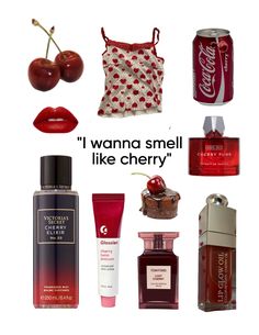 Indulge in the sweet allure of cherry with our irresistible fragrance tips. Discover the secrets to smelling like a delightful burst of cherries all day long. Elevate your scent game and embrace the fruity charm with our expert-recommended cherry-scented products. Unveil the captivating essence of cherries and leave a lasting impression wherever you go. #CherryFragrance #ScentedStyle #FruityCharm Sweet Cherry Perfume, Smell Like Cherries, Cherry Vaseline, Cherry Scent Aesthetic, Cherry Makeup Products, Cherry Philosophy, Cherry Vanilla Perfume, Cherry Body Care, Cherry Perfume Aesthetic