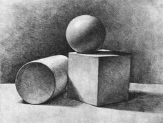 two drawings of different shapes and sizes