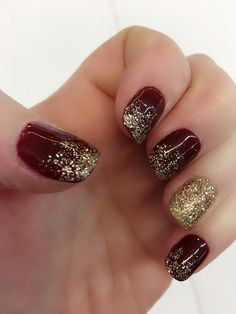 Kiara Sky dip powder haute chocolate and pixie dust Holiday Dip Powder Nails, Fall Dip Manicure Ideas, Sns Dipping Powder Nails Fall, Kiara Sky Dip Powder Nails, Dip Powder Nails With Designs, Dip Powder Nails Ideas, Kiara Sky Dip Powder, Hair Tricks, Dip Manicure