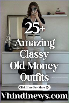 Explora 21 ideas de atuendos asequibles que te harán lucir como una mujer rica. Consejos de estilo atemporales para realzar tu guardarropa sin gastar de más. #BudgetFashion #RichLook #AffordableStyle #LuxuryOnABudget #ChicAndClassy #ElegantOutfits #TimelessStyle #RichWomenOutfits #ClassyOnABudget #FashionTipsForWomen Casual Old Money Outfits, How To Look Rich And Classy, Old Money Outfits Ideas, Look Rich On A Budget, Rich Women Outfits, Old Money Outfits For Women, Casual Old Money, Casual Elegant Outfits, Dating Outfit