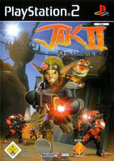 the coverart for jak it, an action video game with characters from various games