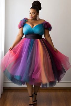 Prom Elegant, Summer Tips, Dresses Occasion, Evening Midi Dress, Tulle Midi Dress, Dress Name, Plus Size Cocktail Dresses, Plus Size Prom, Cocktail Evening Dresses