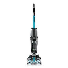 the upright vacuum is clean and ready to use