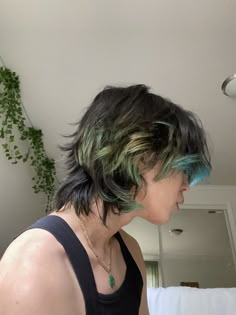 Dyed Hair Men, Dye My Hair, Mullet Hairstyle, The Dye, Cool Hair, Hair Inspo Color