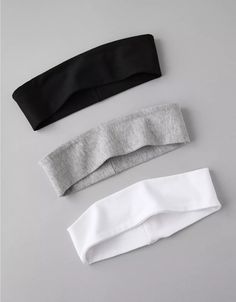 AE Sleek Headbands 3-Pack Birthday Haul, High School Fashion, Thick Headbands, Gray Headband, Accessory Inspo, Stylish Headbands, Wishlist Ideas, Xmas Wishlist, Bday Gifts