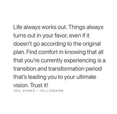 an image of a quote on the topic of vision trust