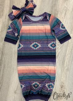 Western Baby Girls, Baby E, Baby Cowboy, Baby Gown