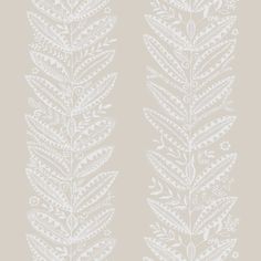 two white leaves on a beige background