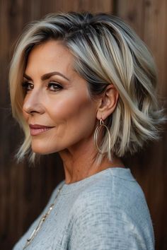 Choppy Bobs, Hair 2024, Bob Hairstyles For Fine Hair, Haircuts For Medium Hair, Bob Haircuts For Women, Short Hair Haircuts, Perfect Style, Hair Short