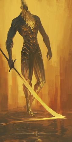 God Of Sun Art, Dnd Golem, Golem Art, Giant Character Design, Giant Art, Dnd Gods, Monster Artwork, Cool Monsters