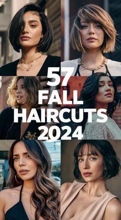 Discover the top 57 fall haircuts for 2024! From classic bobs to edgy pixies, explore trendy styles for women and men. Get inspiration for fine, thick, and medium hair with detailed descriptions, care tips, and image prompts. Perfect for brunettes, curly hair, and straight hair. Find your fresh look today! Latest Hair Styles 2024 For Women, Haircut Trend 2024 Women, Fall 2024 Haircuts Women, Hair Cuts Trends 2024, 2024 Fall Haircut, 2024 Fall Haircut Trends, Fall 2024 Hairstyle Trends, 2024 Trend Haircut, 2024 Autumn Hair Trends