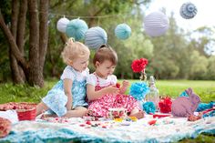 Kids Party Inspiration, Picnic Theme, Backyard Picnic, Tea Party Theme, Foto Baby, Outdoor Photoshoot, Picnic Party, Mini Session, Kids Portraits