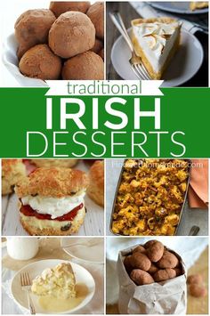 traditional irish desserts are great for st patrick's day or any other celebration