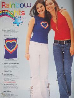 2000s Fashion Outfits Summer, 90s Catalog Fashion, Alloy Catalog, 90s Fashion Catalog, Early 2000 Fashion, Magical Girl Outfit, The 90s Fashion