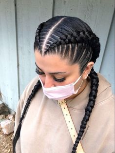 Two braidsdutch braids Stitch Dutch Braids, Two Braids Extensions, Duch Braids Hairstyles, Braids Dutch Braid, Tight Dutch Braid, Braided Hairstyles Dutch Braid, Dutch And French Braids, Four Dutch Braids, Cute Dutch Braid Hairstyles