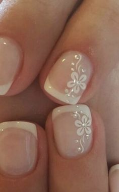 Unghie Nail Art, Manicure Nails, Bride Nails, Nails Wedding, Art Summer