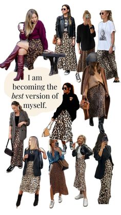 Palm Springs Outfit Ideas Winter, Leopard Skirt Outfit Winter, Leopard Print Sweater Outfit, Printed Midi Skirt Outfit, Leopard Print Dress Outfit, Midi Skirt Outfit Winter, Leopard Skirt Outfit, Printed Dress Outfit, Palm Springs Outfit