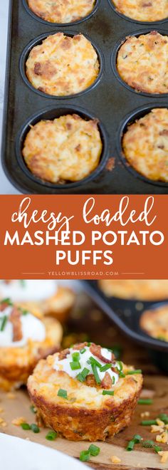 these baked mashed potato puffs are so good they're ready to be eaten