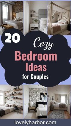 the top 20 cozy bedroom ideas for couples that are easy to do and cheap to make