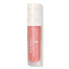 Plumped Up Pout Lip Gloss - PLUMPED UP POUT LIP GLOSS CANDY STICKBenefitsHot tingle with a glossy finishSheer to buildable coverageClear, neutral and shimmer shadesFeaturesProudly cruelty free with clean ingredientsKey IngredientsAloe leaf extract helps to soothe lipsBlend of oils including sweet almond oil, jojoba seed, avocado & olive fruit work to nourish and condition - Plumped Up Pout Lip Gloss Ulta Beauty Collection, Candy Stick, Makeup Bag Organization, Plumping Lip Gloss, Foundation Shades, Neck Cream, Exfoliate Face, Skincare Tools, Makeup Obsession