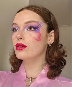 Extraordinary Makeup, Blue Eyeshadow Makeup, 80s Makeup, Purple Makeup