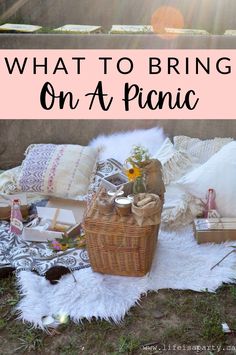 what to bring on a picnic