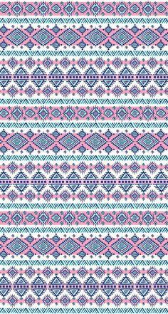 a blue, pink and white striped pattern