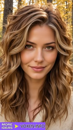 23 Discover the Best Fall Hairstyle Colors for a Stunning Look - voxen.info Auburn Hair With Highlights, Warm Brown Hair, Fall Blonde Hair, Fall Hair Color Trends, Fall Blonde, Hair Color And Cut, Auburn Hair, New Hair Colors, Short Hairstyle