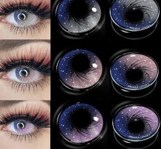 Natural Color Lens Eyes 2pcs Color Contact Lenses for Eye Beauty Conta – Ikeehome Eye Lens Colour, Alat Makeup, Tattoo Symbols, Cosplay Contacts