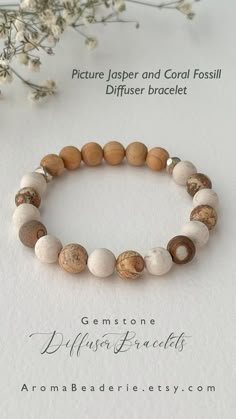 Bracelet Photoshoot, Reminder Bracelets, Macrame Beads, Essential Oil Bracelet, Crystal Bead Jewelry, Creative Jewelry Photography, Aromatherapy Bracelet, Meditation Bracelet, Wood Bead Bracelet