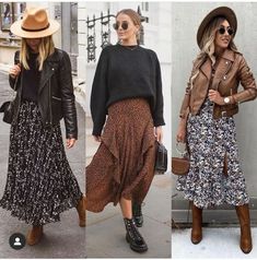 Skirt In Winter, Maxi Skirt Fall, Mid Length Skirt, Cute Modest Outfits, Mum Fashion, Maxi Skirt Outfits, Maxi Skirts, Vogue Fashion, 가을 패션