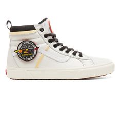 Vans x Space Voyager Sk8-Hi 46 Mte Dx Shoes | White | Vans Vans Store, Shoes Vans, White Vans, High Top Vans, Moon Boots, Vans Shop, Sk8 Hi, Sports Brands, Shoes White