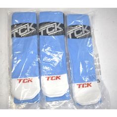 3 Pair Tck Sports Prosport Performance Over-Calf Tube Socks Large Columbia Blue Lot Of 3 Individually Packaged Socks For Baseball, Softball, Or Field Hockey. 66% Polypropylene, 25% Polyester 7% Rubber 2% Spandex Size Large For Womens Us Shoe Size 10-13. Mens 9-12 Why Shop With Us?Customer Service Is Our #1 Priority Excellent Pricing Excellent Feedback Quality Assurance Fast Shipping Feedbackif You Are Completely Satisfied With Your Purchase Please Leave Us Positive Feedback. If There Is An Issue Loafers With Socks, Heel Grips, Armani Exchange Men, Elite Socks, Winter Socks, Field Hockey, Crazy Socks, Columbia Blue, Kansas City Mo