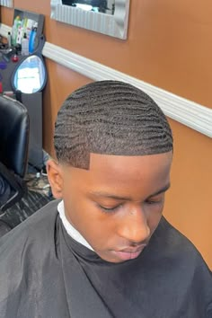 Men With Waves, 360 Waves Men, Wave Haircut, Boys Fade Haircut, Taper Fade Curly Hair