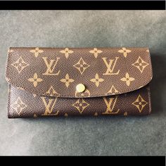 A Gift From A Dear Friend A Couple Of Years Ago But It Has Been In My Closet Since Because Lv Is Just Not My Thing. Louis Vuitton Emilie Wallet, Emilie Wallet, Dear Friend, New Color, A Couple, Wallets, Bag Lady, Louis Vuitton, Womens Sizes