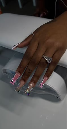 Zodiac Signs Nails, Flamingo Nails