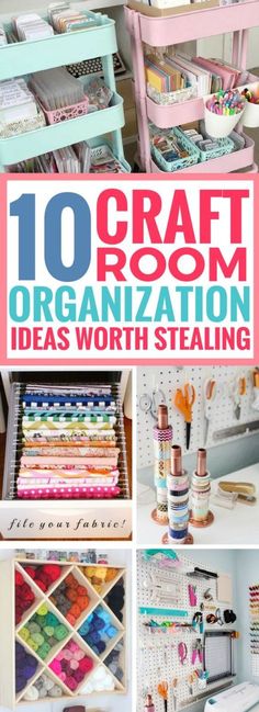 10 craft room organization ideas worth stealing