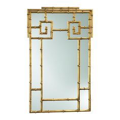 Cyan Design Bamboo Mirror Cyan Lighting, Foyer Wall, Bamboo Mirror, Bamboo Wall, Cyan Design, Rectangular Mirror, Vintage Mirror, Faux Bamboo, Burke Decor